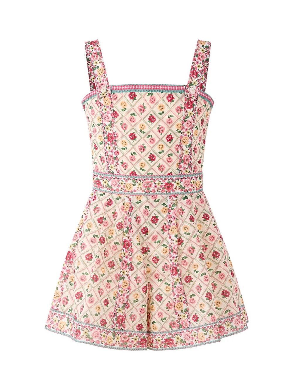 Marlo Kids Lilah Floral Romper Size 15-16